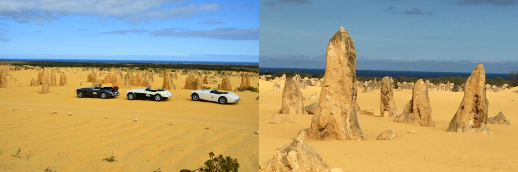 The Healeys among the Pinnacles. View over the Pinnacles.