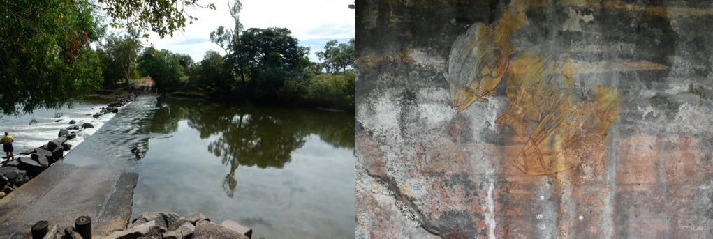 Cahill's Crossing. The Port to Arnhem Land. Paintings at Ubirr more than 2000 years old. Amazing!